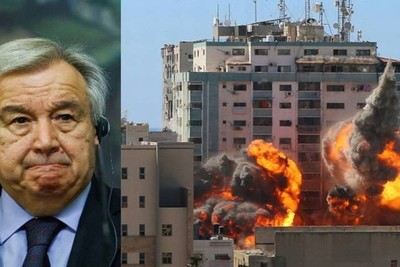 HAMAS condemns the UN Secretary General's statement calling the Palestinian struggle 'violence and the use of force'