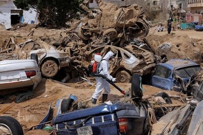 فيضانات ليبيا أدّت إلى نزوح أكثر من 43 ألف شخص