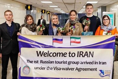 Первая группа российских безвизовых туристов прибыла в Иран