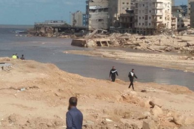 ليبيا.."تلوث جرثومي" في جميع مصادر المياه الجوفية بمدينة درنة نتيجة تحلل الجثث