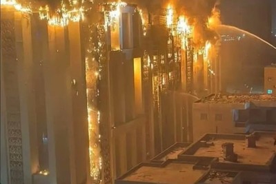 آتش‌سوزی بزرگ در مصر