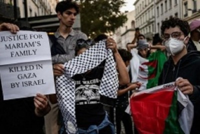 France once again bans demonstrations in support of Palestine