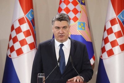 Президент Хорватии заявил, что у Израиля нет права на убийство гражданских