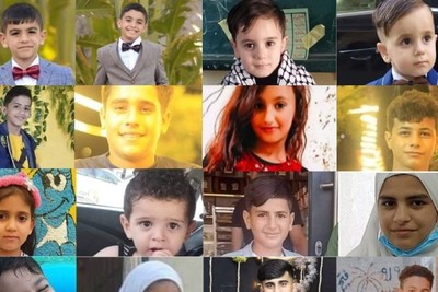 UNICEF: 447 Palestinian children have been killed in Israeli attacks in Gaza