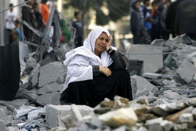 The Zionists continue the crime against the Palestinians