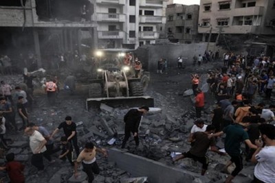 Gaza, 8 humanitarian rescuers killed by Israeli bombs