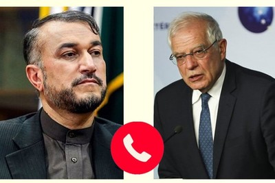 گفتگوی بورل با امیرعبداللهیان درباره تحولات غزه