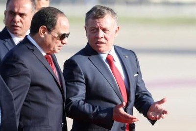 پادشاه اردن راهی مصر شد