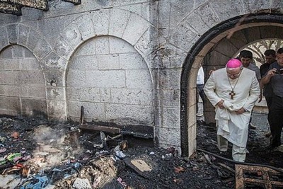 Israel is now attacking churches after attacking mosques and hospitals in Gaza