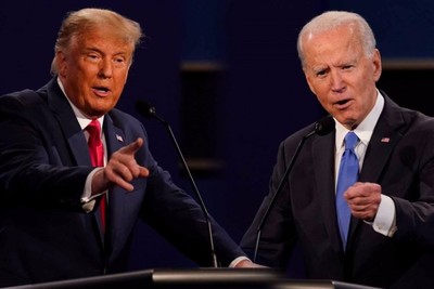 Biden's presence on Trump's social network