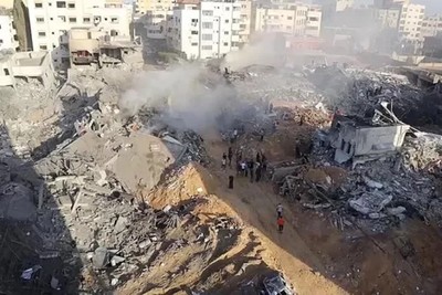 Al-Hadath: окрестности больницы в Газе с 12 тысячами человек попали под обстрел