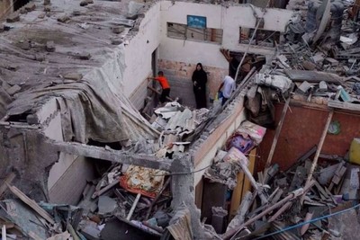 Israel has dropped more than 18,000 tons of bombs in Gaza