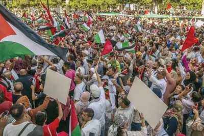 مظاهرات في المغرب وتونس … السعودية وعُمان تدينان مجزرة الاحتلال بحق الفلسطينيين في جباليا