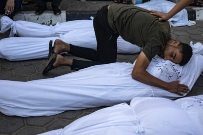 The real Holocaust using the Zionist regime's "killing machine" against Gaza