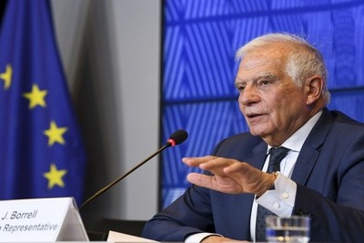 Borrell called for speeding up the delivery of humanitarian aid to Gaza residents