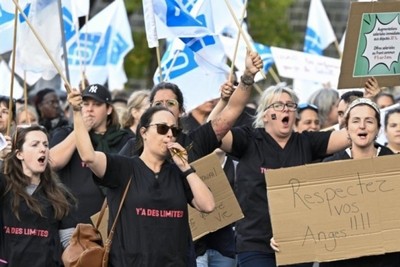 Canada, nurses' strike in Quebec