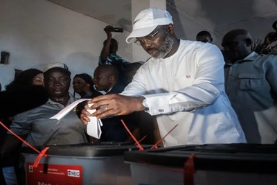 The President of Liberia and his opponent Boakai meet again in the second round of the presidency