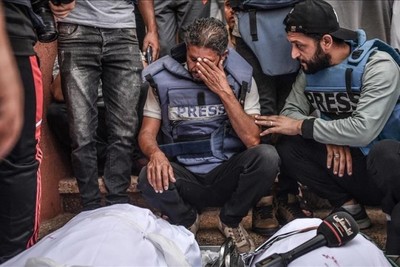 "مراسلون بلا حدود": لم نشهد قتل جماعي للصحفيين مثلما حدث في غزة