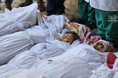 Stealing the bodies of Palestinian martyrs from Al-Shifa Hospital