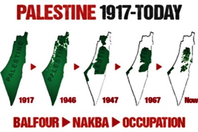 Indhari about being reminded of the second Nakba in Palestine