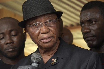 The opposition leader wins the presidential election in Liberia