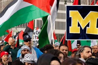 Pro-Palestinian Students Occupy the University of Michigan Rectorate Building