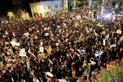Demonstrations in Tel Aviv Demand the Release of Prisoners
