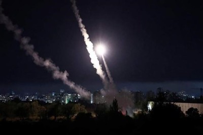 HAMAS continues to shell Tel Aviv, the capital of the Zionist regime