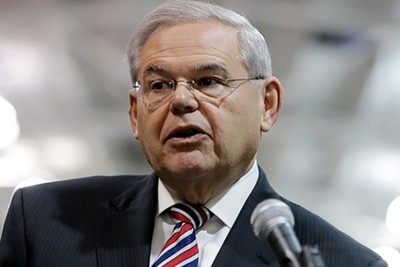 Seizure of gold bars from the home of a Democratic US senator