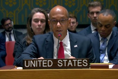 The United States uses the veto vote to oppose the Gaza ceasefire bill