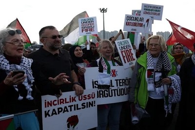 The strong position of Turkish citizens and parties regarding relations with Israel and the presence of the United States in Incirlik