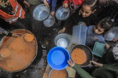 الأورومتوسطي: 71% من أهالي غزة يعانون من مستويات حادة من الجوع