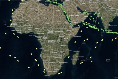 Bloomberg: 46 ships changed course before entering the Red Sea