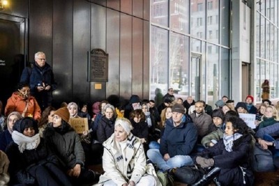 Strike Action by Dutch Ministry of Foreign Affairs Employees to Protest the Massacre of Gaza Residents