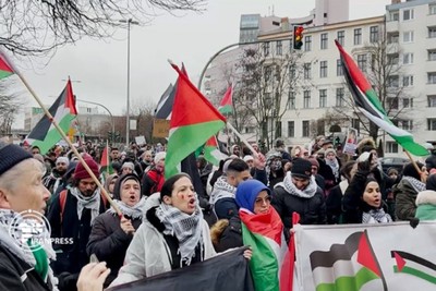 11th week of pro-Palestine march in Berlin