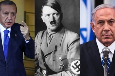 Turkish President Erdogan: There is no difference between Hitler and Netanyahu