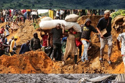 About 300 people died due to the heavy rain that fell in the DRC