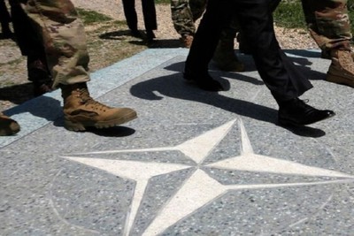 The French politician's demand to remove NATO