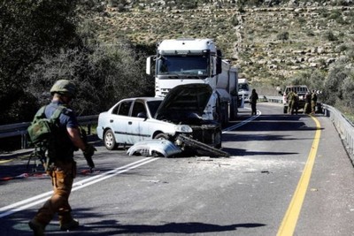 ثلاثة شهداء بينهم طفلة وسيدة وزوجها برصاص الاحتلال الإسرائيلي على حاجز بيت إكسا شمال غرب القدس المحتلة