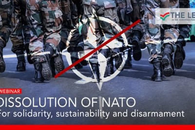 The leader of the opposition in France calls for the dissolution of the NATO military organization