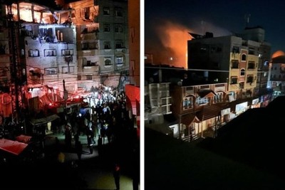 15 شهيداً في غارة إسرائيلية على شقة سكنية غرب رفح