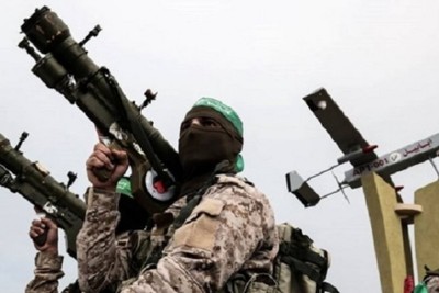 Hamas fighters shot down an Israeli helicopter in Gaza