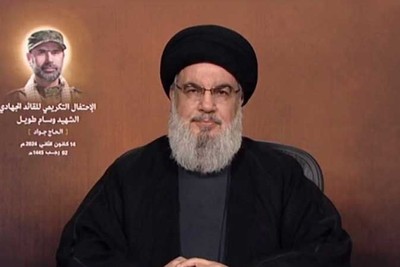 السيد نصر الله: كل تطورات المنطقة مرهونة بوقف العدوان على غزة.. يهددوننا بألوية "تعبانة" ومرعوبة ومهزومة