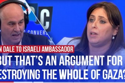 Israel supporters look for rationalization in statements made by Israel's ambassador to the UK