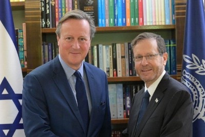 British Foreign Secretary's consultations with the Israeli President on the war in Gaza