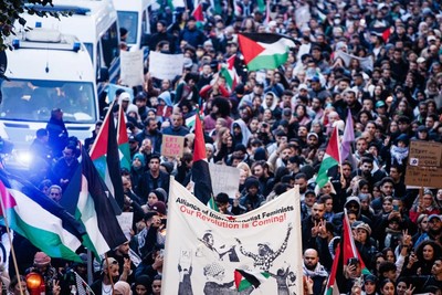 مظاهرات حاشدة في ألمانيا والنمسا وهولندا والدنمارك تنديداً بالعدوان على غزة