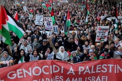 Pro-Palestine demonstrations in several European countries