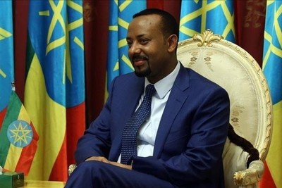 The Prime Minister of Ethiopia is awarded the medal of honor for food and agriculture of the UN