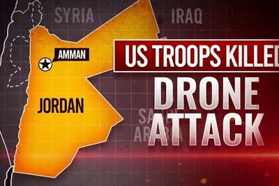3 American soldiers killed, 30 injured in Jordan; Iraqi forces confirm involvement