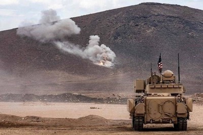 هدف قرار گرفتن پایگاه اشغالگران آمریکایی در «الشددی» سوریه
